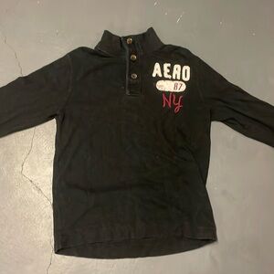 AĒROPOSTLE Y2K Vintage Button Up Long-sleeve Shirt